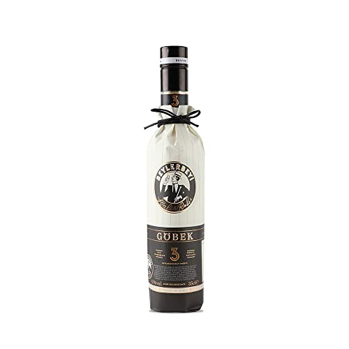 RAKI - Beylerbeyi Göbek Raki 35cl | Türkischer Brandy mit Anis aromatisiert - 100% frische Weintrauben - Ohne Zuckerzusatz | Dreifache Destillation - Alkoholgehalt 45% von Beylerbeyi