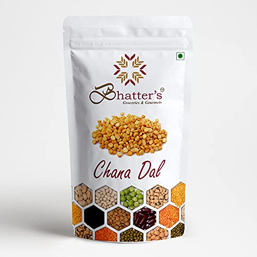 Bhatter's Indian Chana Dal, Split Desi Chickpeas - 100% Natural & Pure with Premium Quality for Traditional Cooking- 1000 Grams von Bhatter's