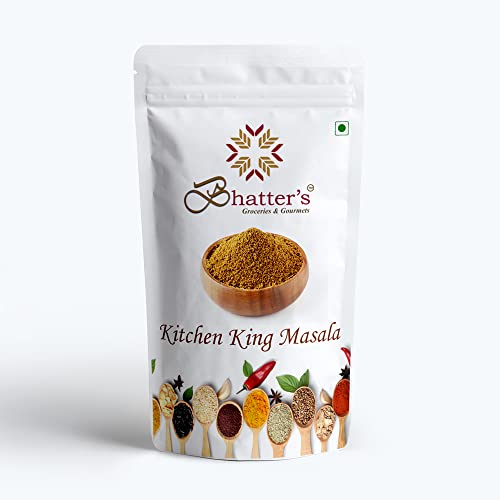 Bhatter's Kitchen King Masala mit natürlichen Inhaltsstoffen, Premium-Qualität für traditionelles Kochen, 200 g von Bhatter's