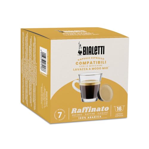 BIaletti-Kaffee Lavazza®-kompatible Kapseln – Raffinato – 16 Kapseln von Bialetti