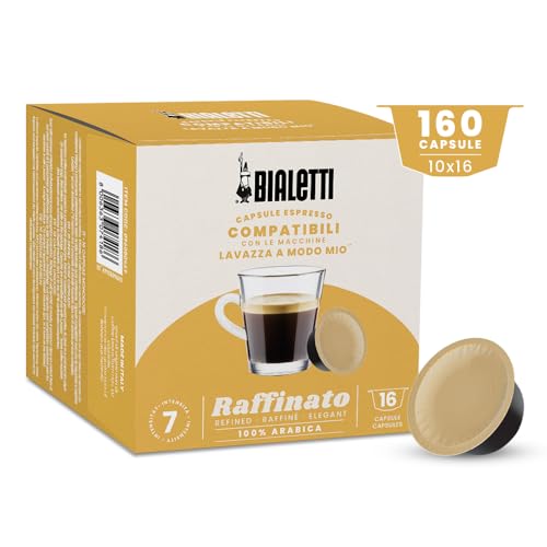 BIaletti-Kaffee Lavazza®-kompatible Kapseln – Raffinato – 160 Kapseln von Bialetti