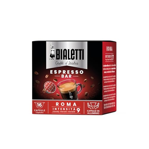 Bialetti Caffè d'Italia Roma, Capsule Espresso, Gusto Intenso, 16 Capsule von Bialetti