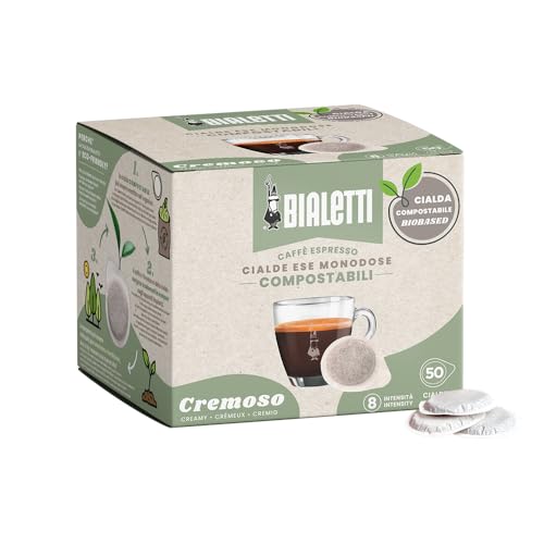 Bialetti Einzelportionspads, Box 50 Stück, Cremoso von Bialetti