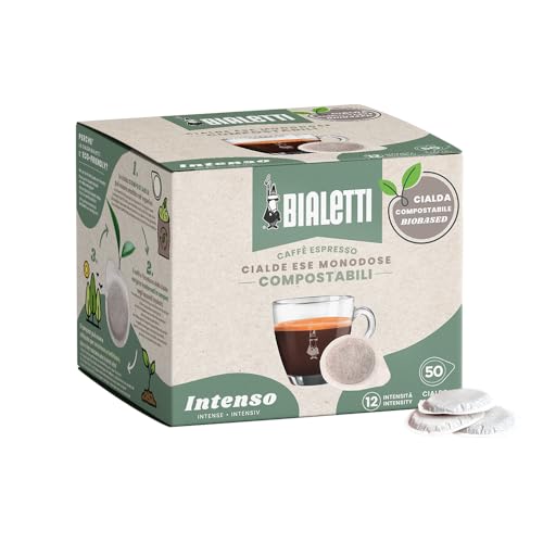 Bialetti Einzelportionspads, Box 50 Stück, Intenso von Bialetti