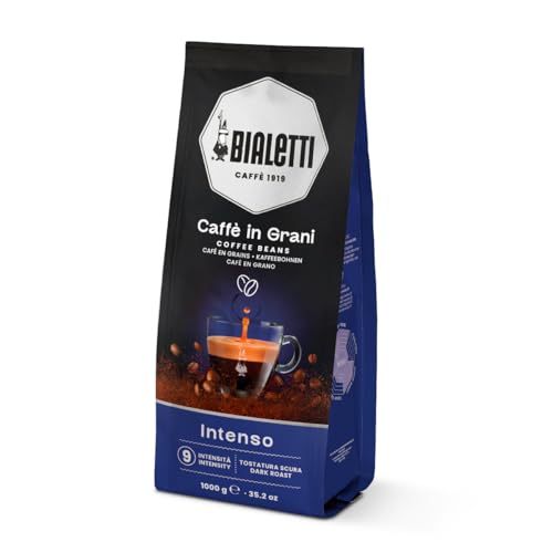 Bialetti Expert Grains, Intenso-Kaffeebohnen, 1 KG von Bialetti