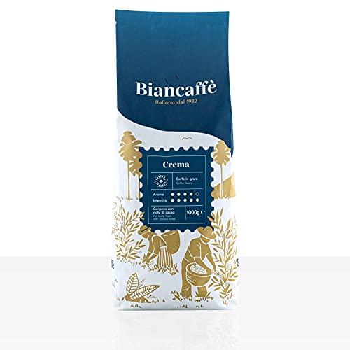 Biancaffe Espressobar Crema 1000 g ganze Bohnen von Biancaffe