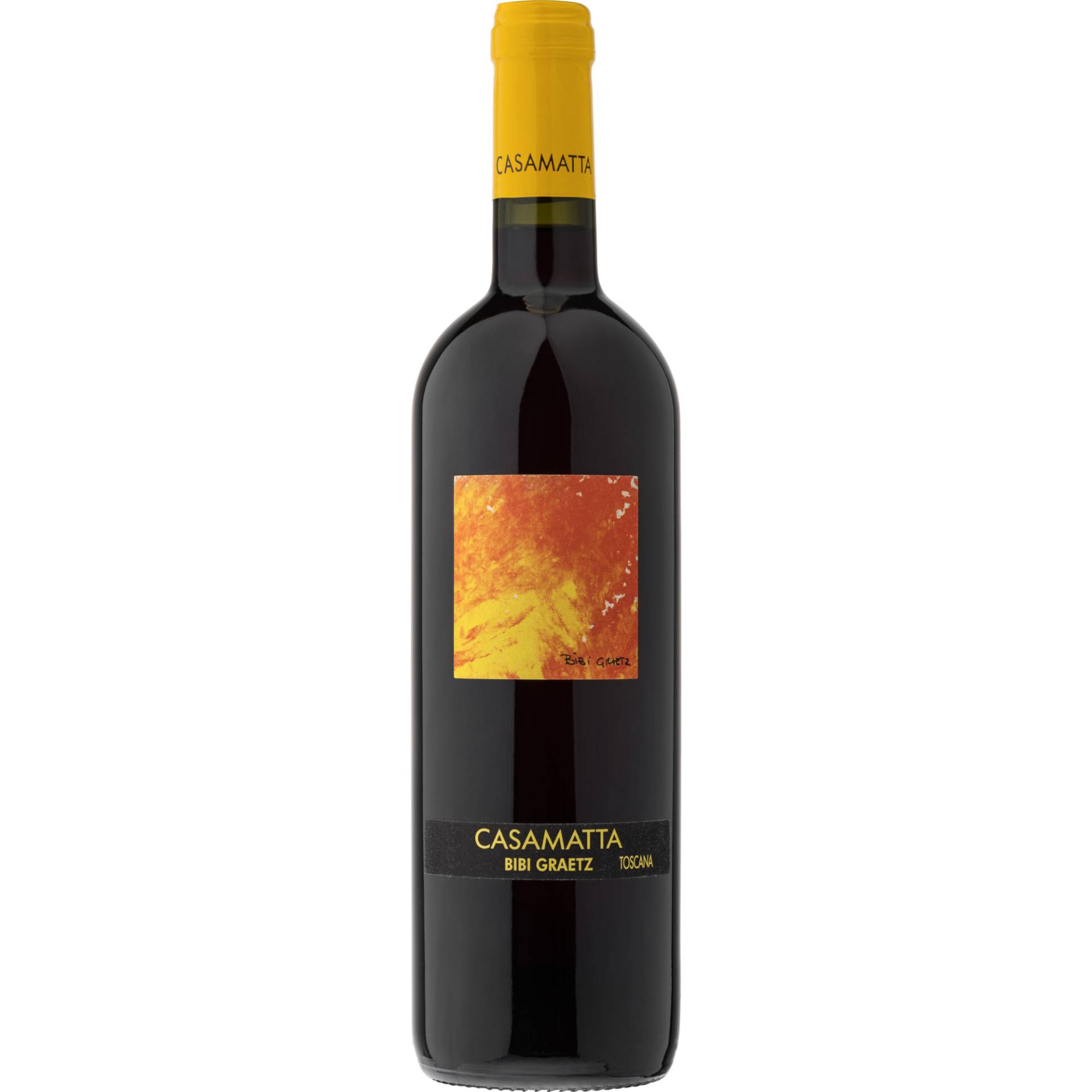 Casamatta Rosso, Toscana IGT, Toskana, 2020, Rotwein von Bibi Graetz, IT-50014 Fiesole