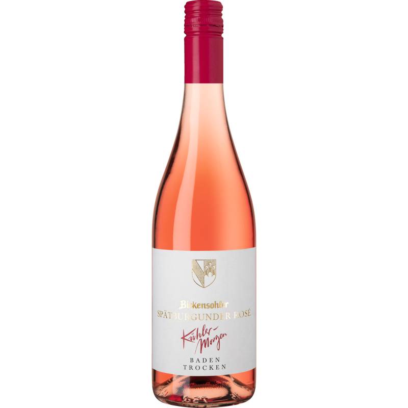 Kühler-Morgen Spätburgunder Rosé, Trocken, Baden, Baden, 2023, Roséwein von Bickensohler Weinvogtei eG, D - 79235 Vogtsburg-Bickensohl