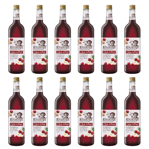 BIELMEIER Hitzkopf Fruchtglühwein Glögg-Art 9% vol 12x 0,75l Flasche Der Genuss und die Qualität aus dem Bayerischen Wald von Bielmeier