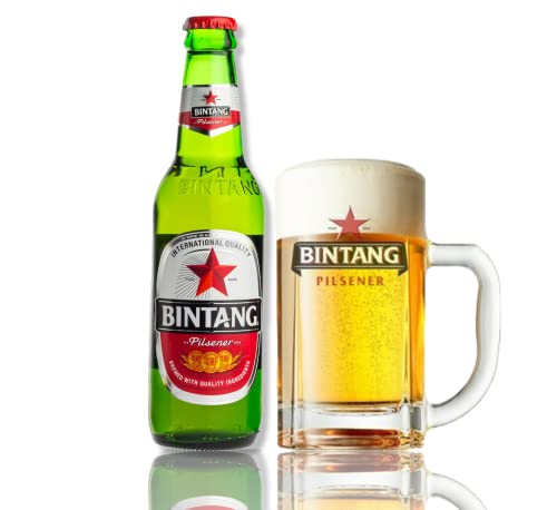 12 x 0,33l Bintang - Pilsner Bier aus Indonesien von Bier