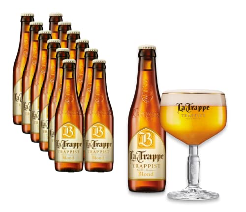 12 x 0,33l La Trappe Blond - das beliebte niederländische Trappistenbier von Bier
