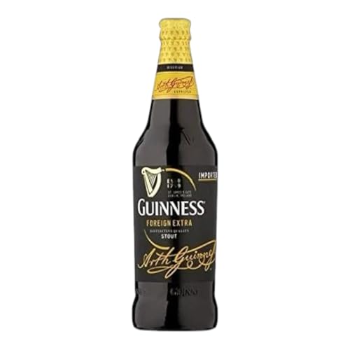 12x Guinness Foreign Extra Stout 0,6l - Nigeria mit 7,5% Vol. - Inklusive Original Haus der Biere Berlin Bierdeckel von Bier