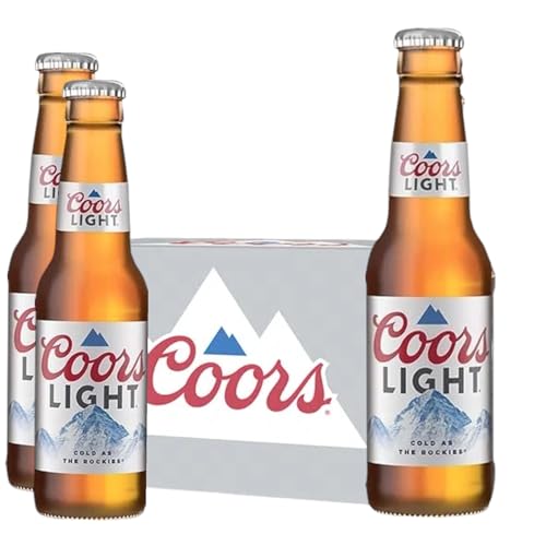 24 Flaschen Coors Light 355ml inkl. Bierdeckel Haus der Biere Berlin von Bier