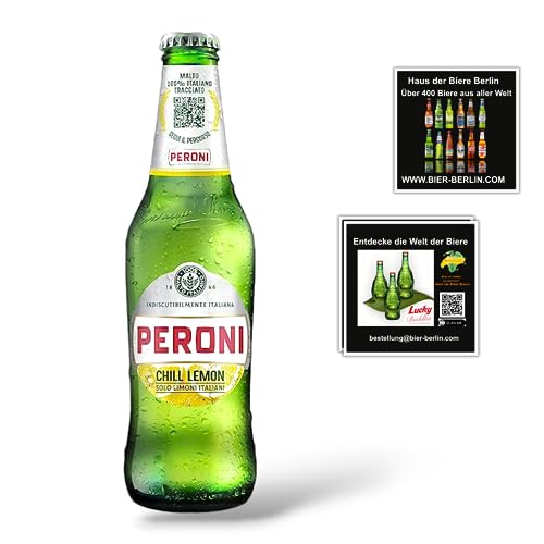 24 x Peroni Bier Chill Lemon 0,33l- Radler aus Italien mit 2% Vol. von Bier