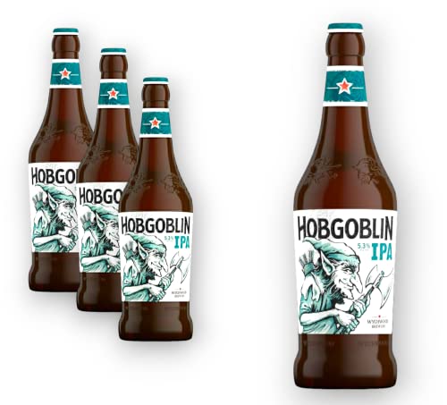 3 x Wychwood Hobgoblin IPA 0,5l- Wychwoods Brewery IPA mit 5,3% Vol. von Bier