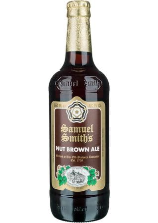 6 Flaschen SAMUEL SMITH NUT BROWN ALE 0,35L- ENGLISCHES ALE MIT 5% VOL. von Bier