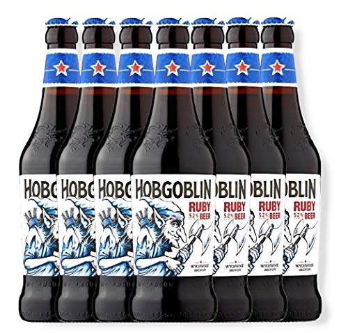 6 Flaschen Wychwood Hobgoblin Beer 0,5 l Ale aus England Bier inkl. 3 EUR Pfand von Bier