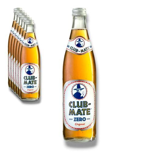 6 x Club Mate Zero Original 0,5l- Ohne Zucker mit Koffein von Bier