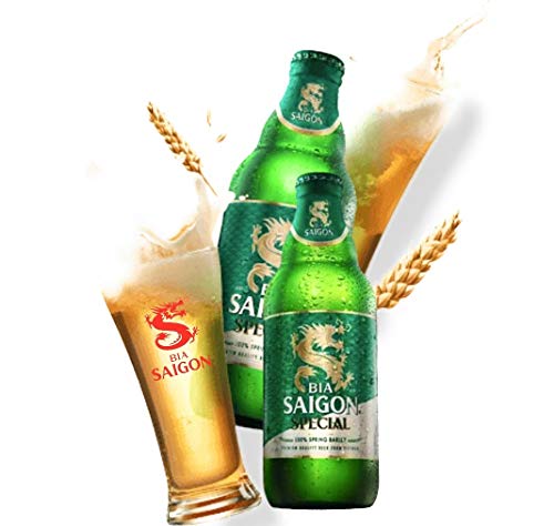 BIA Saigon Special 0,33l,Bier aus Vietnam wir führen dieses in Set`s zu 6, 12 und 24 Flaschen (12) von Bier