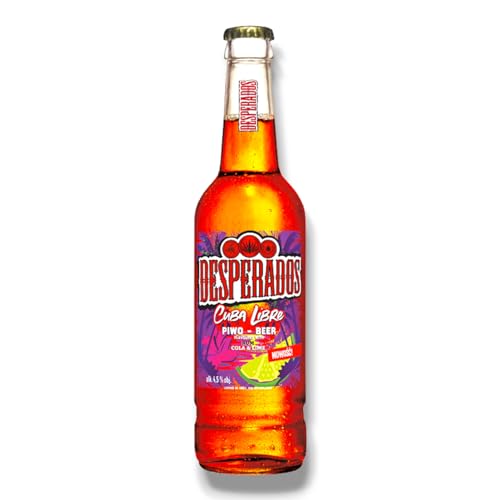 Desperados Cuba Libre 6 x 400ml - Die neue Sommeredition mit 4,5% Vol. - Cola & Lime flavoured with Rum von Bier