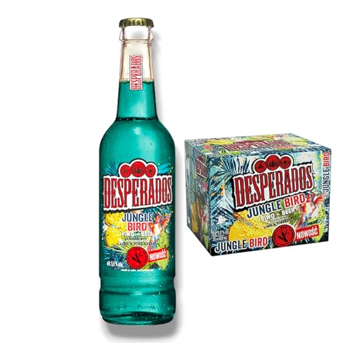 Desperados Jungle Bird 20 x 400ml - Die neue Sommeredition mit 5,9% Vol. - Lime & Pineapple von Bier