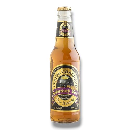 Harry Potter Butterscotch Beer Cream Soda 0,33l– Alkoholfrei & Magisch Lecker (1 Flasche) von Bier