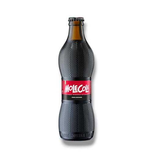 Mole Cola Zero -Die beliebte Cola aus Italien ohne Zucker 330ml (12 Flaschen)- Inkl. Haus der Biere Berlin Bierdeckel von Bier