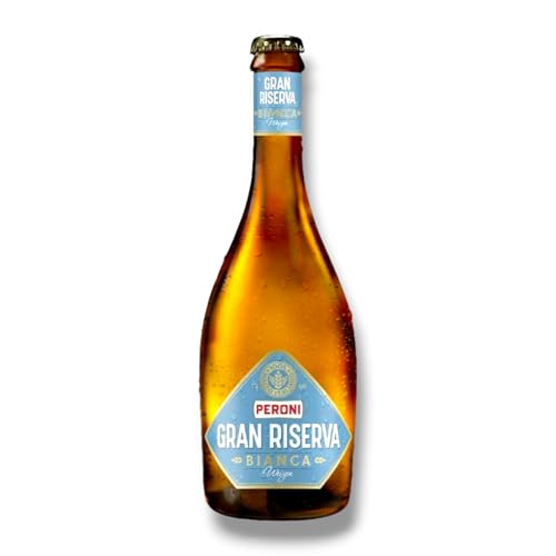 Peroni Gran Riserva Bianca 3 x 500ml - Italienisches Weißbier mit 5,1% Vol.- Inkl. Haus der Biere Berlin Bierdeckel von Bier