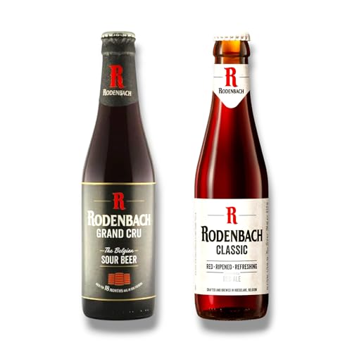 Rodenbach Bier Mix - 6 x 0,33l Rodenbach Gran Cru & 6 x 0,33l Rodenbach Classic - flämisches Spezialbier von Bier