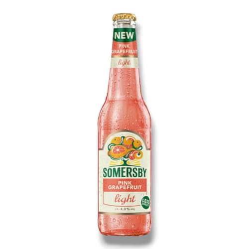 Somersby Pink Grapefruit Light Biermischgetränk mit 4% Vol. 6 x 0,4 l von Bier