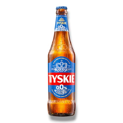 Tyskie 0,0% Vol.- Das alkoholfreie Bier aus Polen 0,5l (12 Flaschen) von Bier