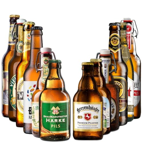 BierSelect I 12er Pils-Vielfalt Bierpaket von BierSelect