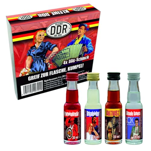 DDR Mini's (4 x 20 ml Mini-Spirituosen) von Bierundmehr