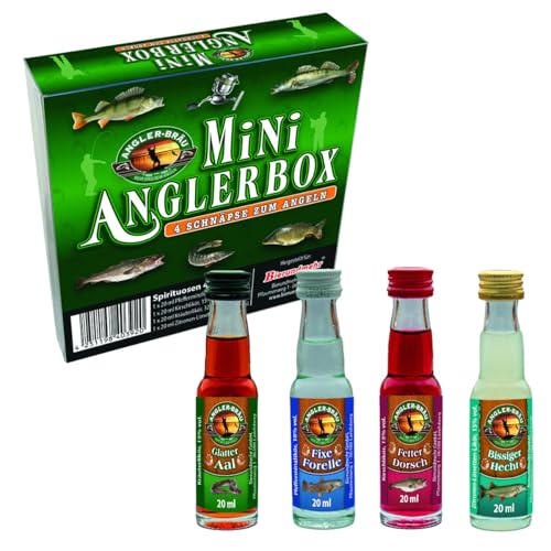 Angler Mini's Likörspezialitäten (4x20ml Minis) von Bierundmehr