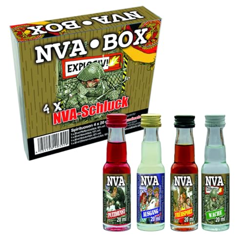 NVA Mini's (4 x 20 ml Minis - Spirituosen) von Bierundmehr