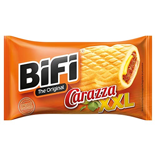 BiFi Carazza Original XXL – Herzhafter Pizzasnack zum Mitnehmen – 1 x 75 g von Bifi