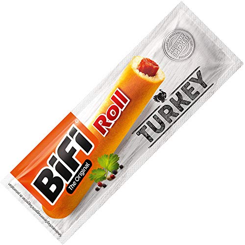 Bifi Roll Turkey Truthahn Mini Salami im gebackenen Teigmantel 45g von Bifi