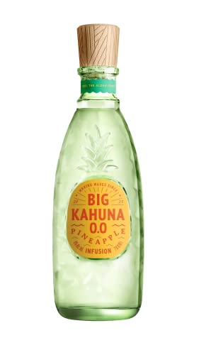 Big Kahuna 0.0 Alkoholfrei | Tropischer Ananas-Geschmack für Longdrinks & Cocktails | 1 x 700ml von Big Kahuna