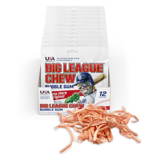 Big League Chew, Original, 2.1-Ounce Pouch, 12-Count by Big League Chew von Big League Chew