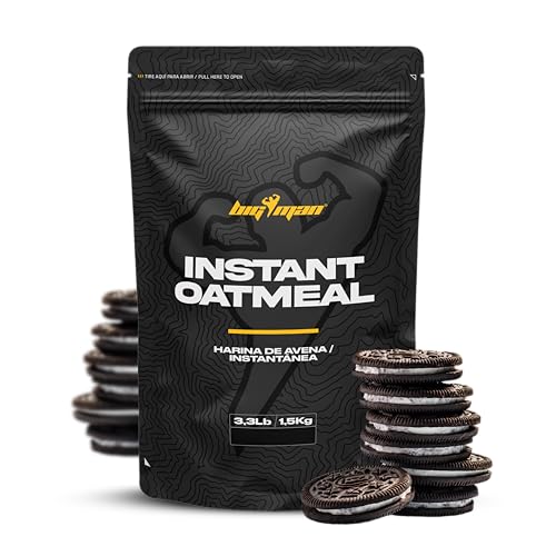 Bigman - Instant Oatmeal (1,5kg) - Mehl - Hafermehl - Black Cookies von Big Man