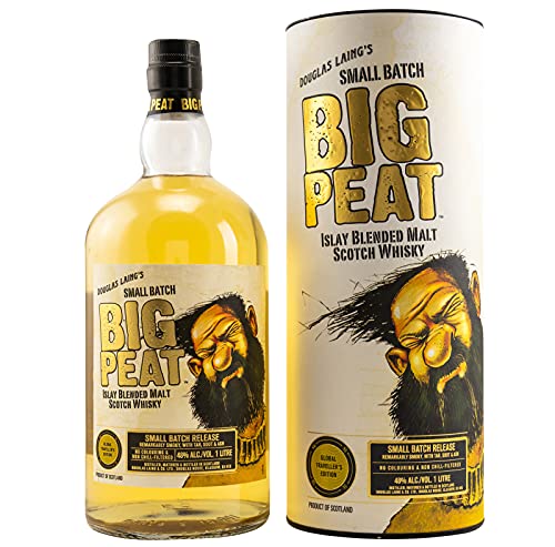 BIG PEAT Global Travellers Edition - 1 LITER - Small Batch Islay Malt Whisky (1x1,0l) von Big Peat