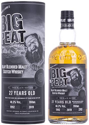 Douglas Laing & Co. Laing BIG PEAT 27 Years Old THE BLACK EDITION 2019 48,3% Vol. 0,7l in Geschenkbox von Big Peat