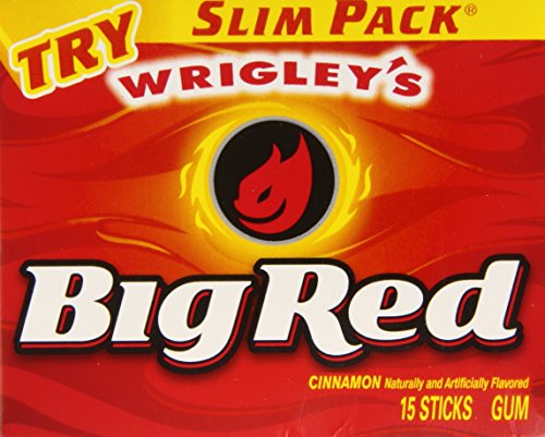 Wrigley Slim Pack Big Red - 10 Paquets von Big Red