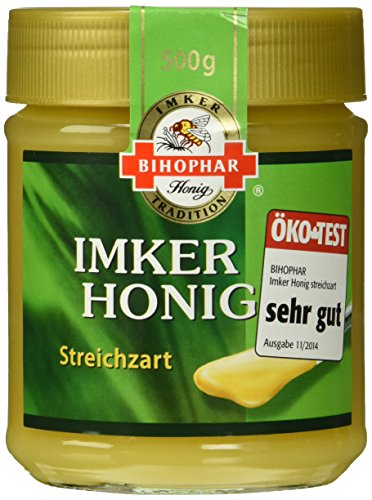 Bihopha.Imker-Honig cremig, 5er Pack (5 x 500 g) von Bihophar