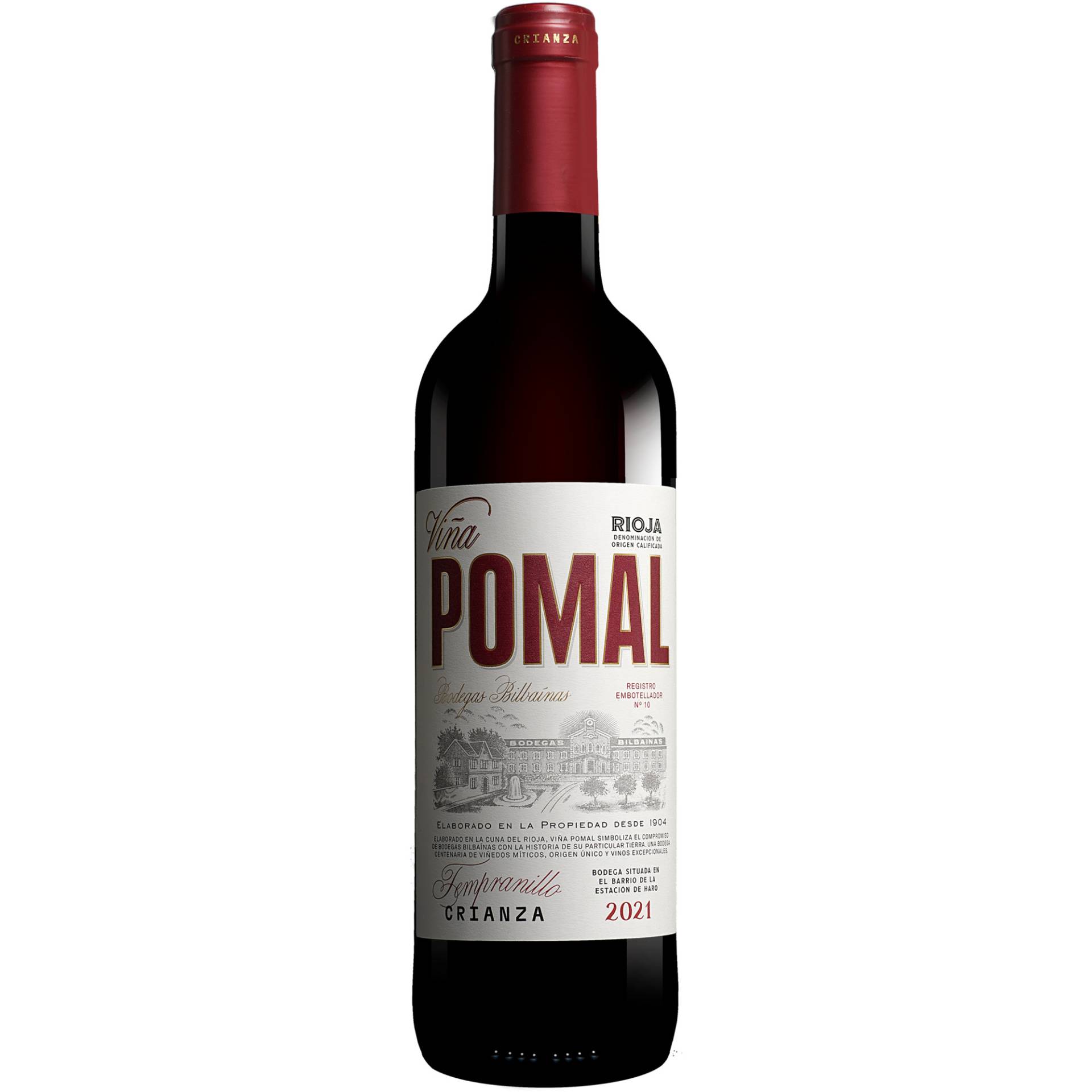 Viña Pomal Crianza 2021  0.75L 14.5% Vol. Rotwein Trocken aus Spanien von Bilbaínas