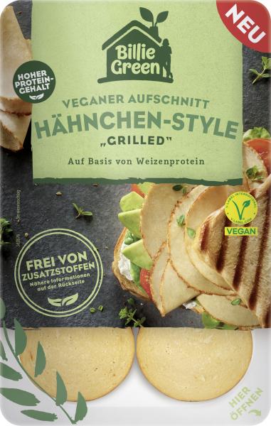 Billie Green Veganer Aufschnitt Hähnchen-Style Grilled von Billie Green