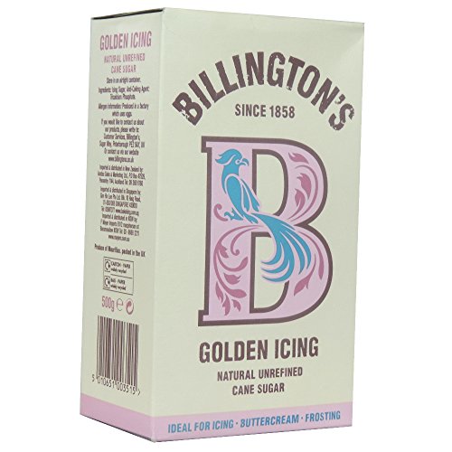 Billingtons Golden Icing Sugar 500g (Case of 10) von Billington's Since 1858