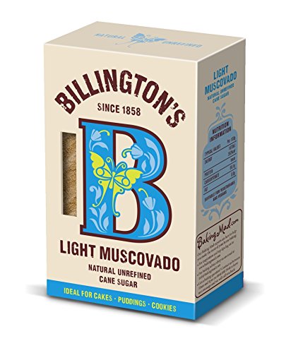 Billingtons Light Muscovado Sugar 2000g (Case of 4) von Billington's Since 1858