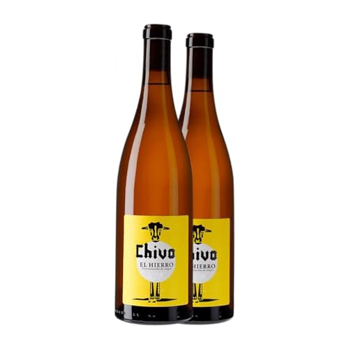 Bimbache Chivo El Hierro 75 cl Weißwein (Karton mit 2 Flaschen von 75 cl) von Bimbache