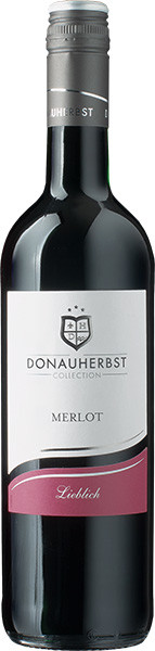Donauherbst Merlot Rotwein lieblich 0,75 l von Weinkellerei Hechtsheim